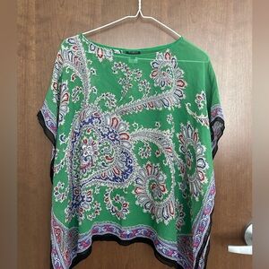 Talbots xs silk top